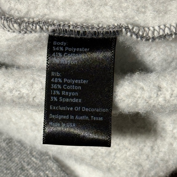 Flint and Tinder 10 year zip hoodie Made In USA - Picture 3 of 5